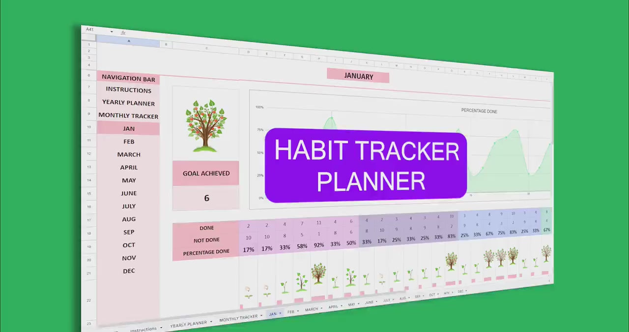 Grow a Tree Habit Tracker